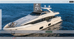 Desktop Screenshot of ferretti-yachts.com